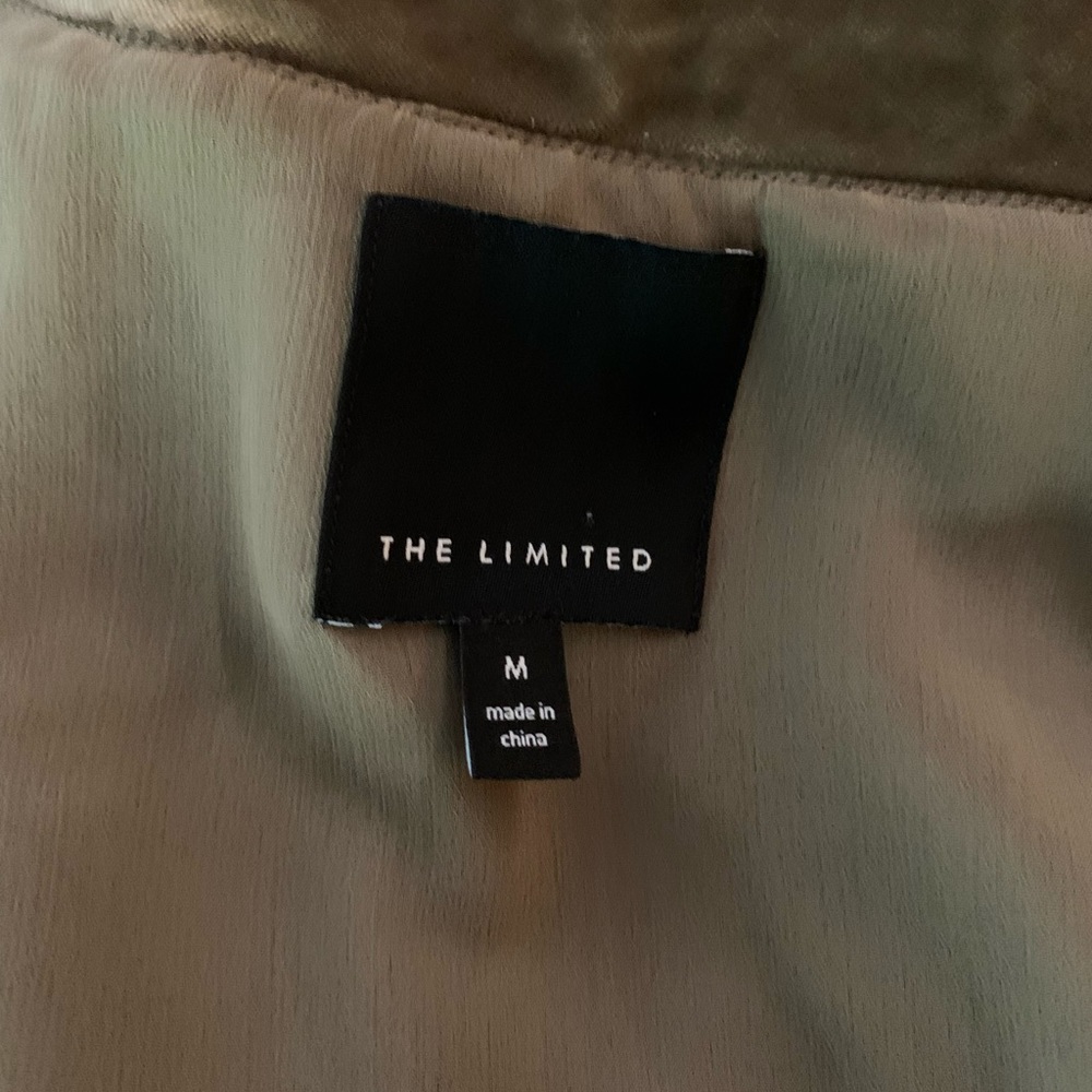 TAUPE VELVET JACKET size M #20 - Picture 5 of 11